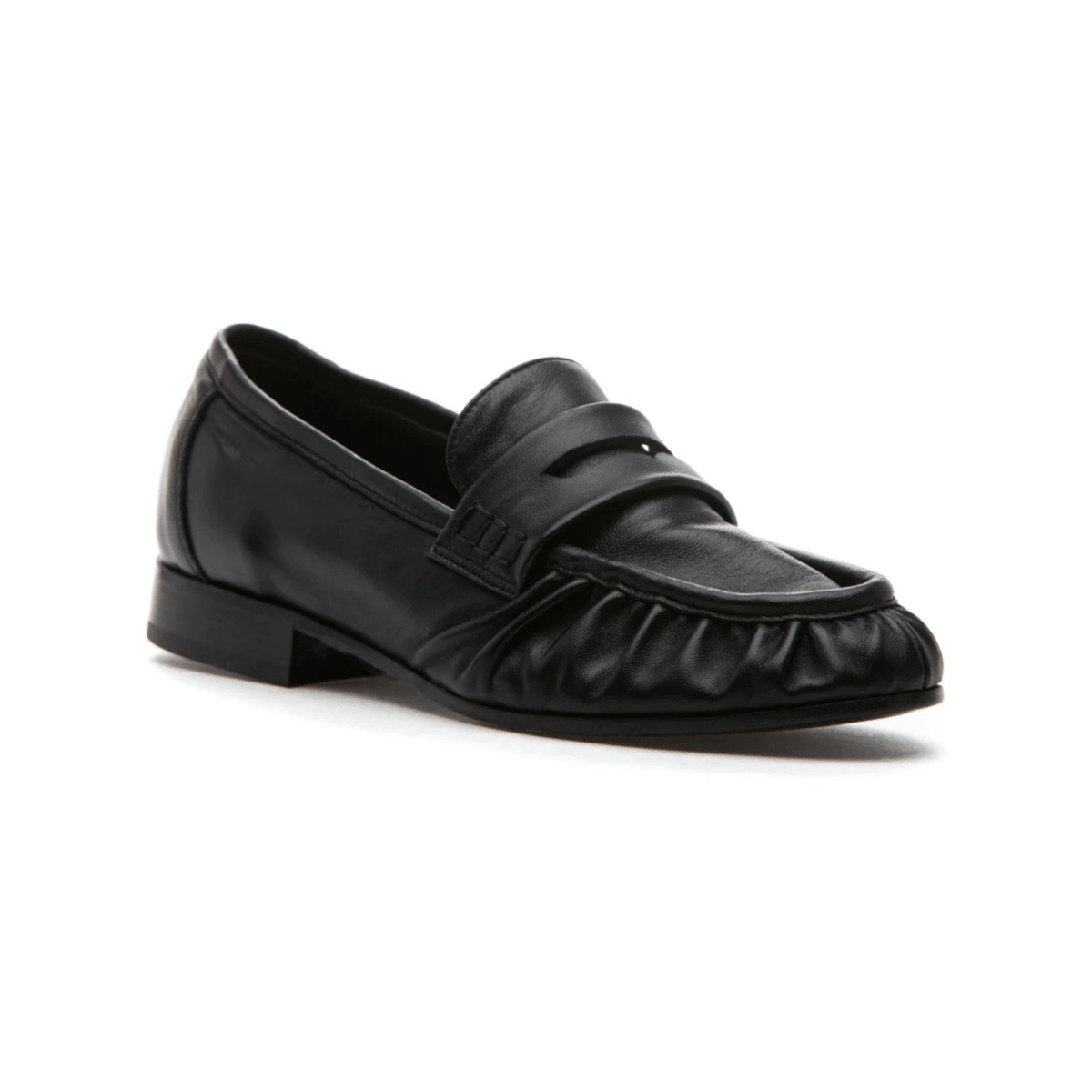 275 Central Women's Viola Loafer Black Leather