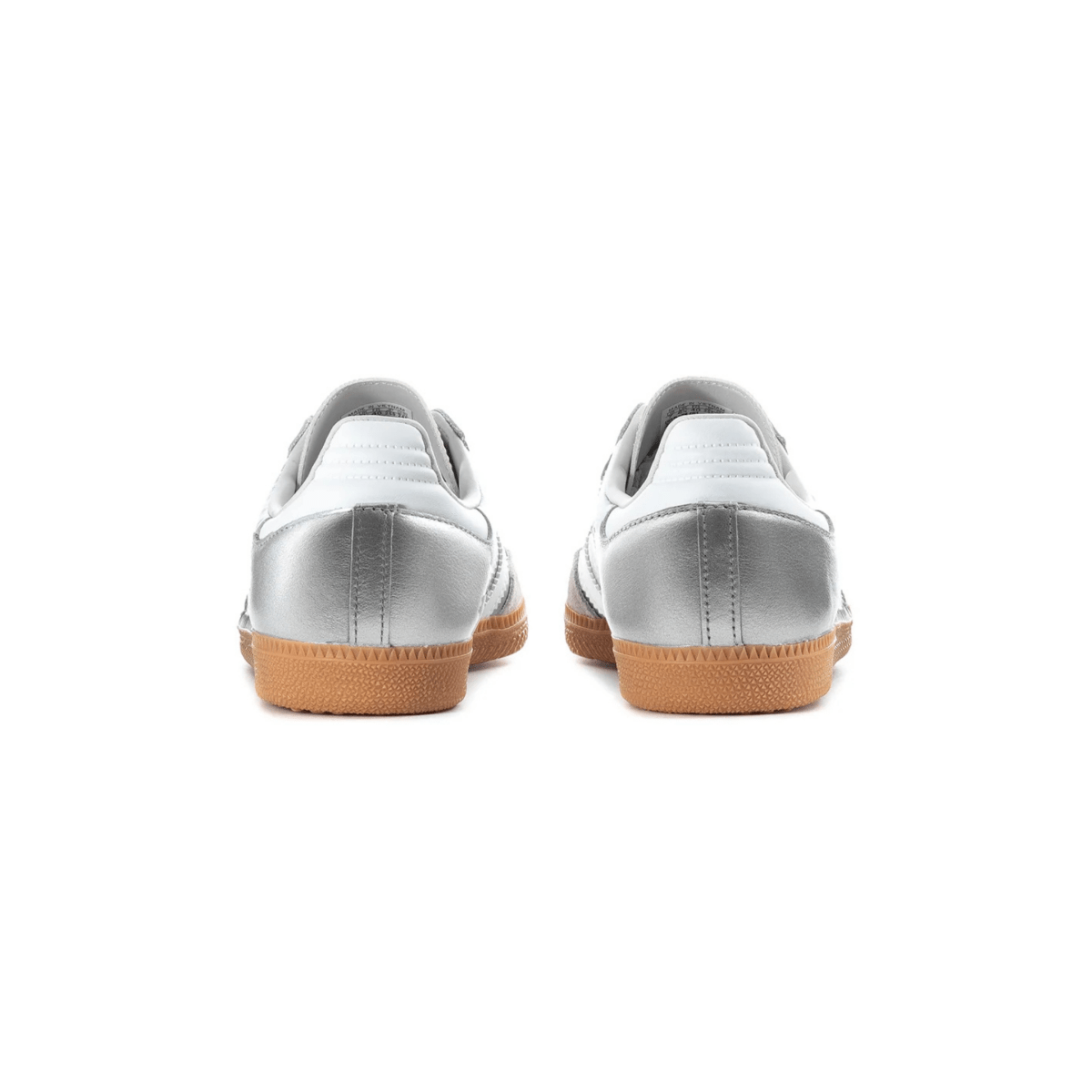 Adidas Kids (Grade School) Samba OG Silver Metallic/White/Gum