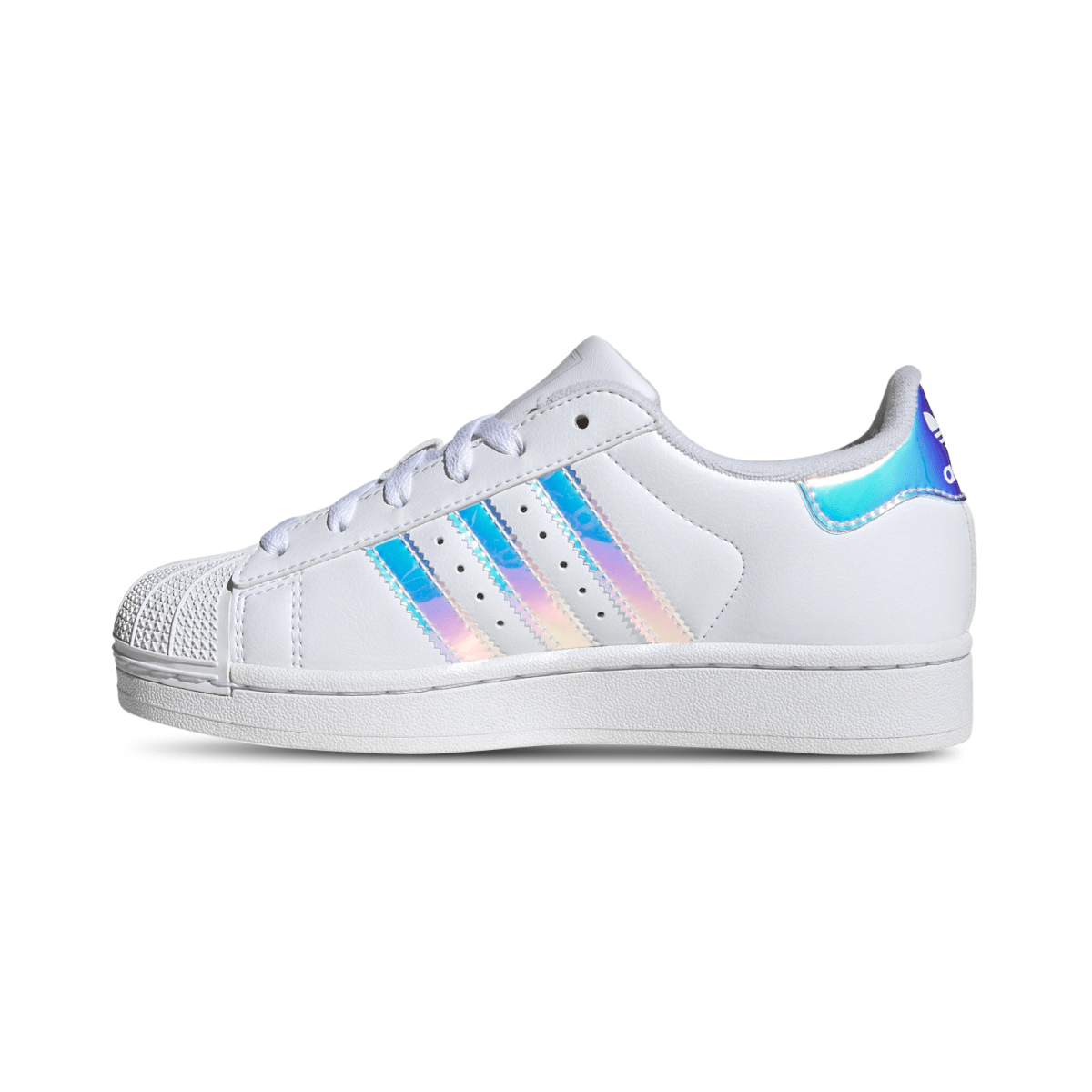 Adidas Kids (Grade School) Superstar II White/Multi Patent