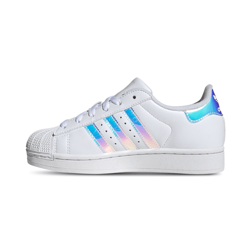 Adidas Kids (Grade School) Superstar II White/Multi Patent