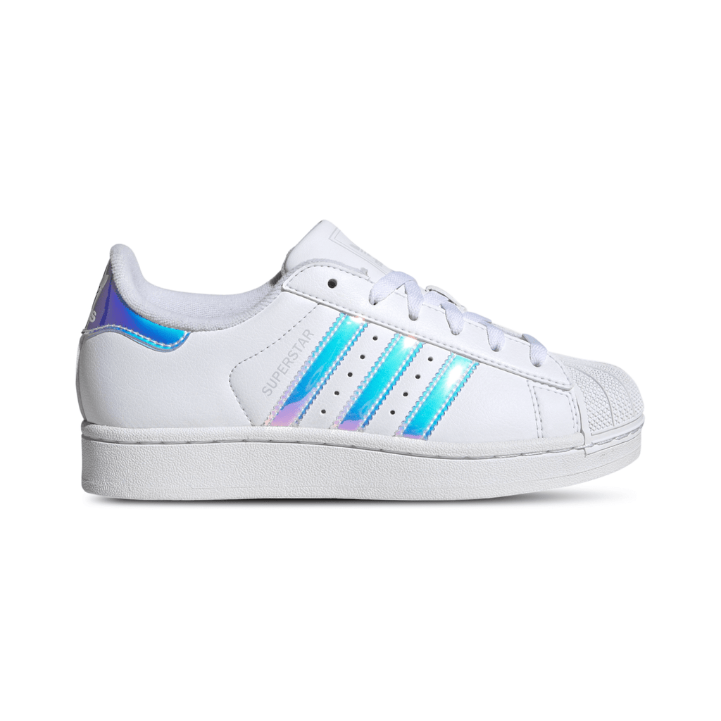 Adidas Kids (Grade School) Superstar II White/Multi Patent