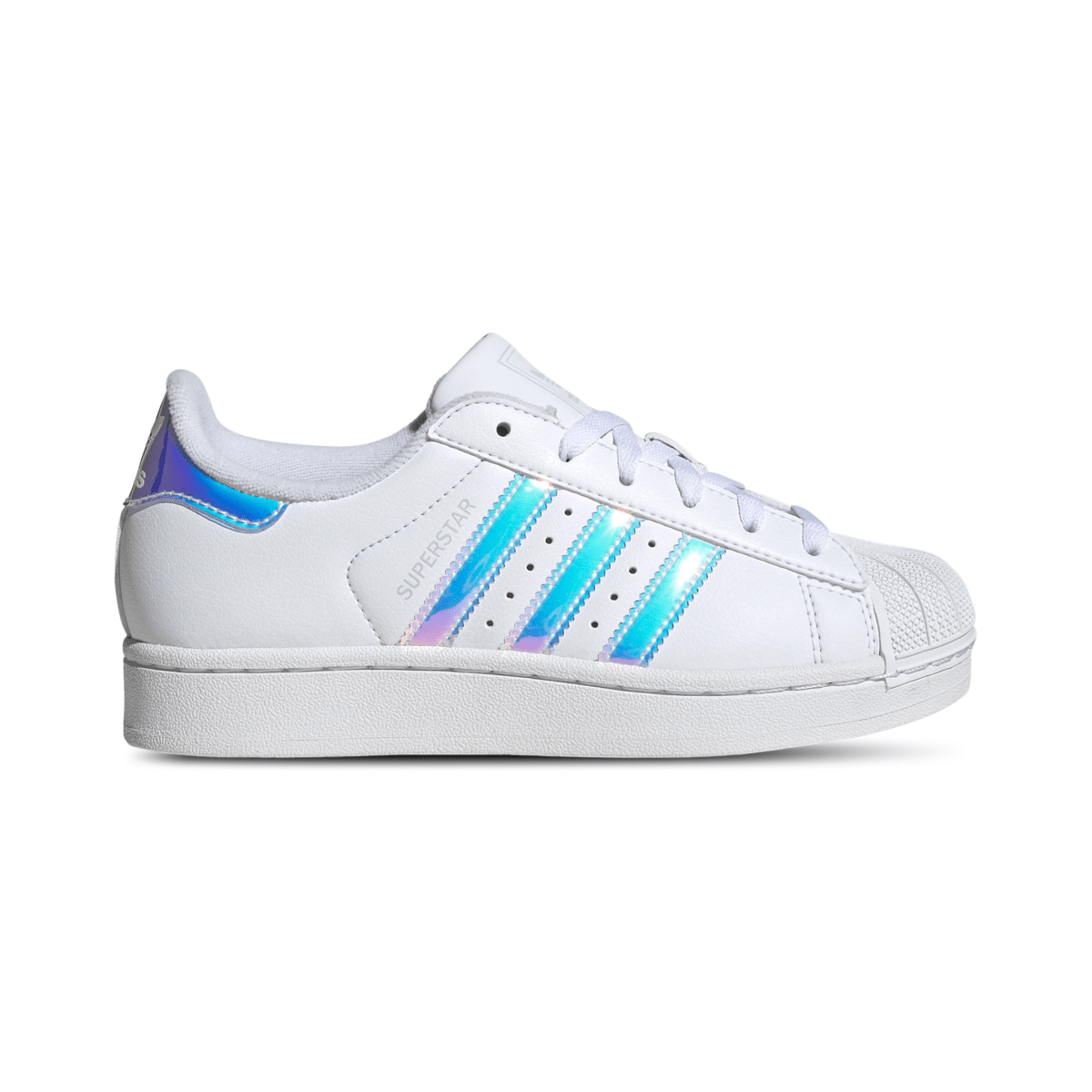 Adidas Kids (Grade School) Superstar II White/Multi Patent