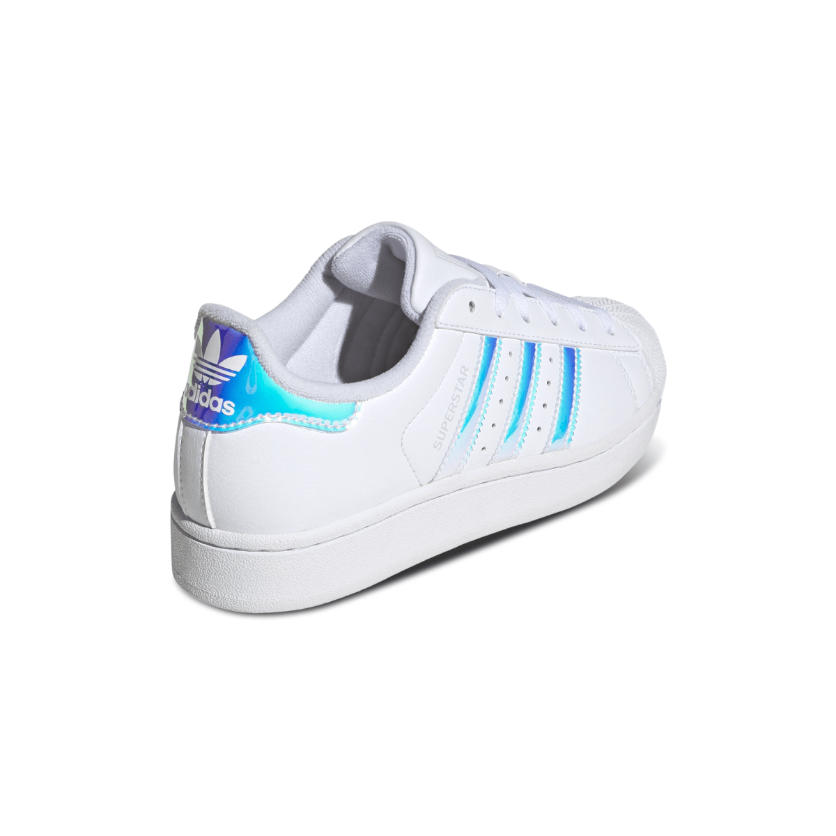 Adidas Kids (Grade School) Superstar II White/Multi Patent