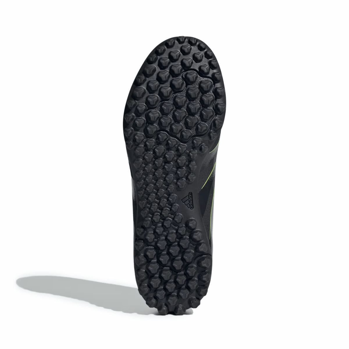 Adidas Kids Predator Club Turf Core Black/Carbon/Lucid Lemon