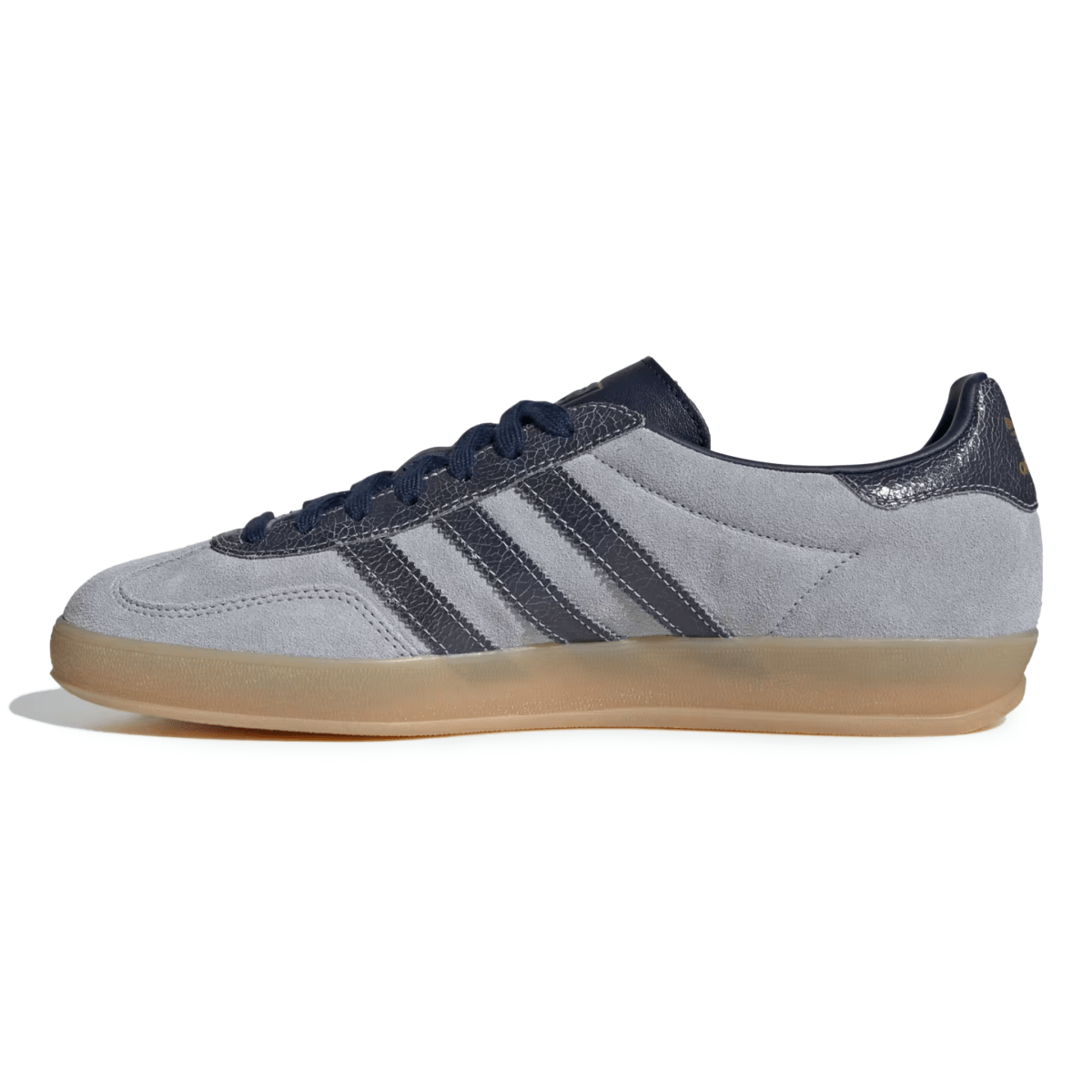 Adidas Men's Gazelle Indoor Halo Silver/Night Indigo/Gum