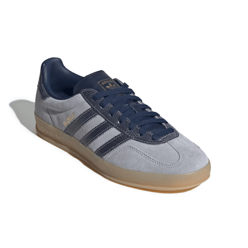 Adidas Men's Gazelle Indoor Halo Silver/Night Indigo/Gum