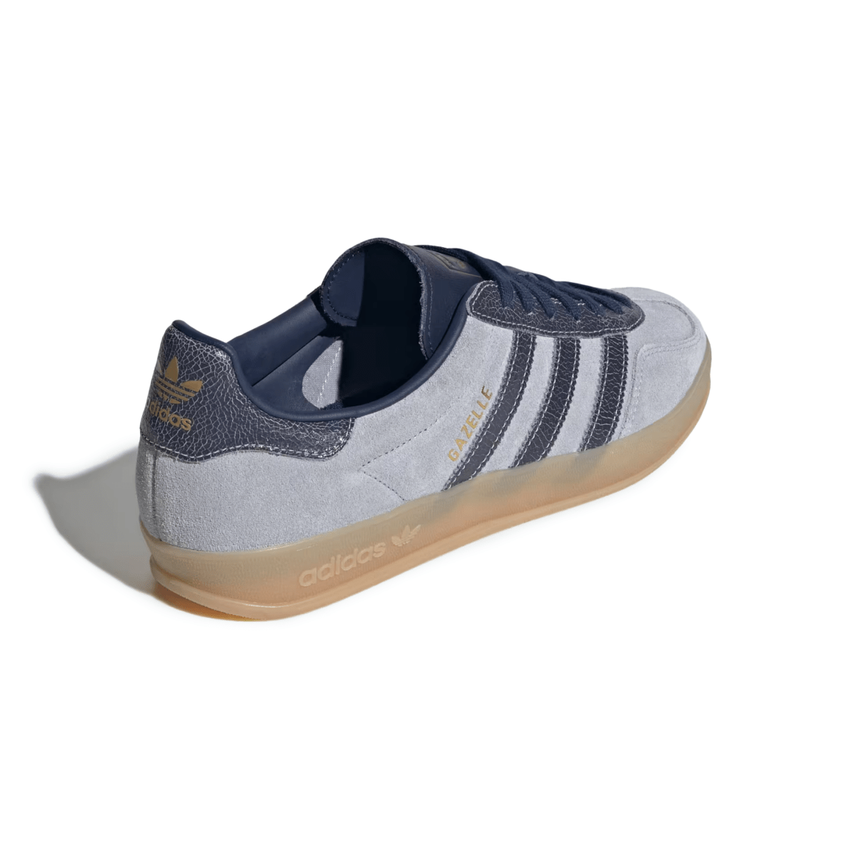 Adidas Men's Gazelle Indoor Halo Silver/Night Indigo/Gum