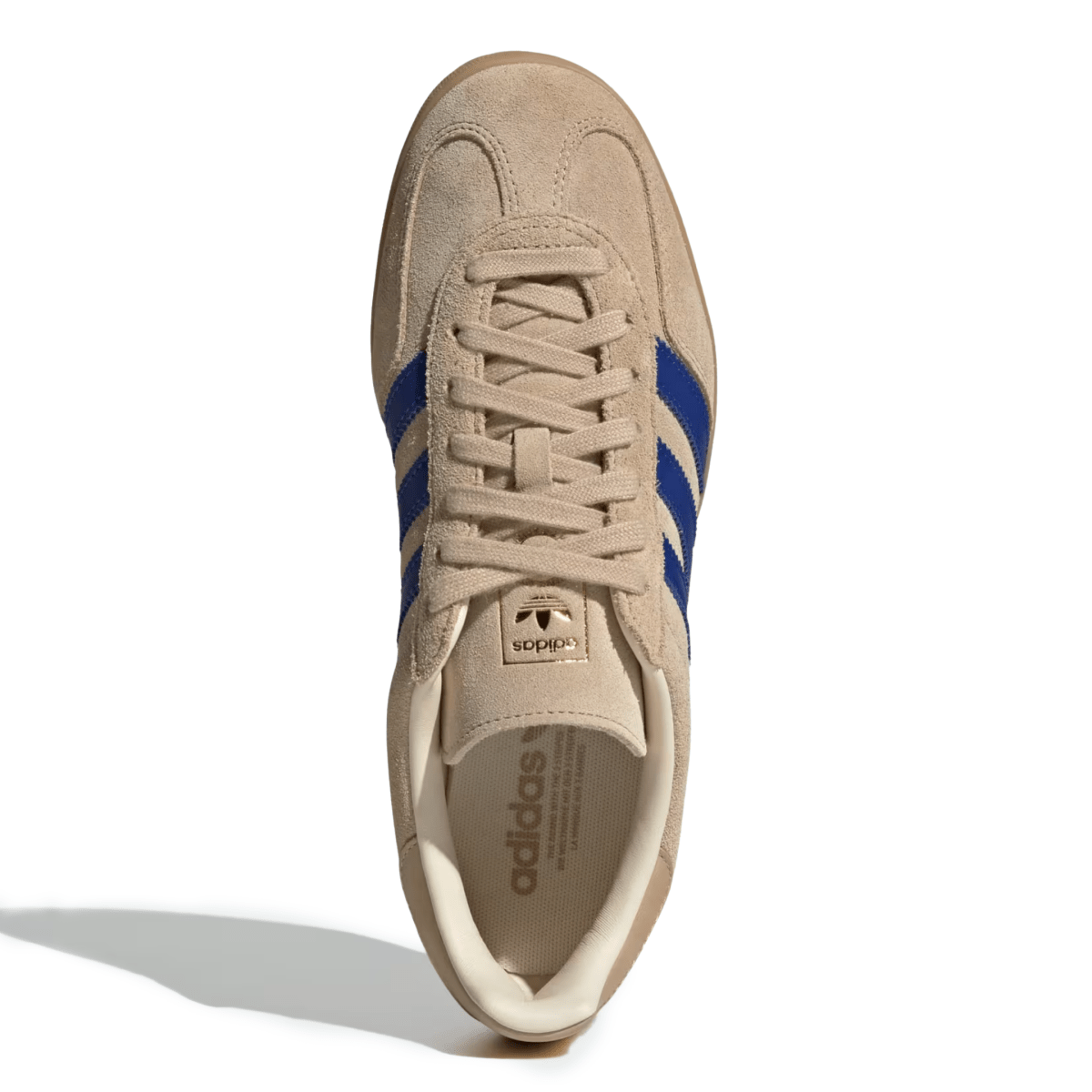 Adidas Men's Gazelle Indoor Magic Beige/Royal Blue/Wonder White