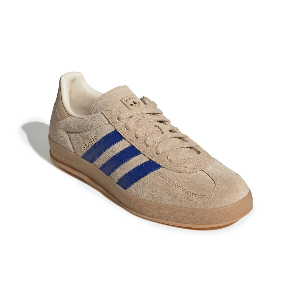 Adidas Men's Gazelle Indoor Magic Beige/Royal Blue/Wonder White