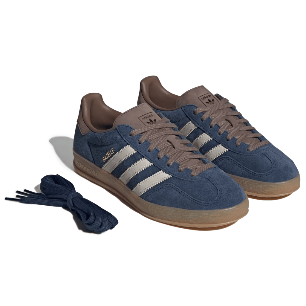 Adidas Men's Gazelle Indoor Night Indigo/Off White/Earth Strata