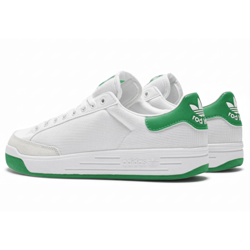 Adidas Men's Rod Laver Running White/Fairway Green