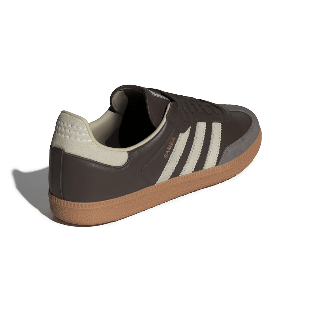 Adidas Men's Samba OG Brown/Putty Grey/Gold Metallic
