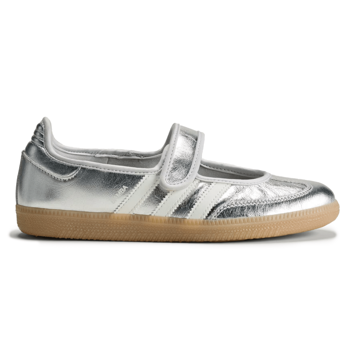 Adidas Women's Samba Jane Silver Metallic/Off White/Gum