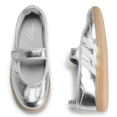 Adidas Women's Samba Jane Silver Metallic/Off White/Gum