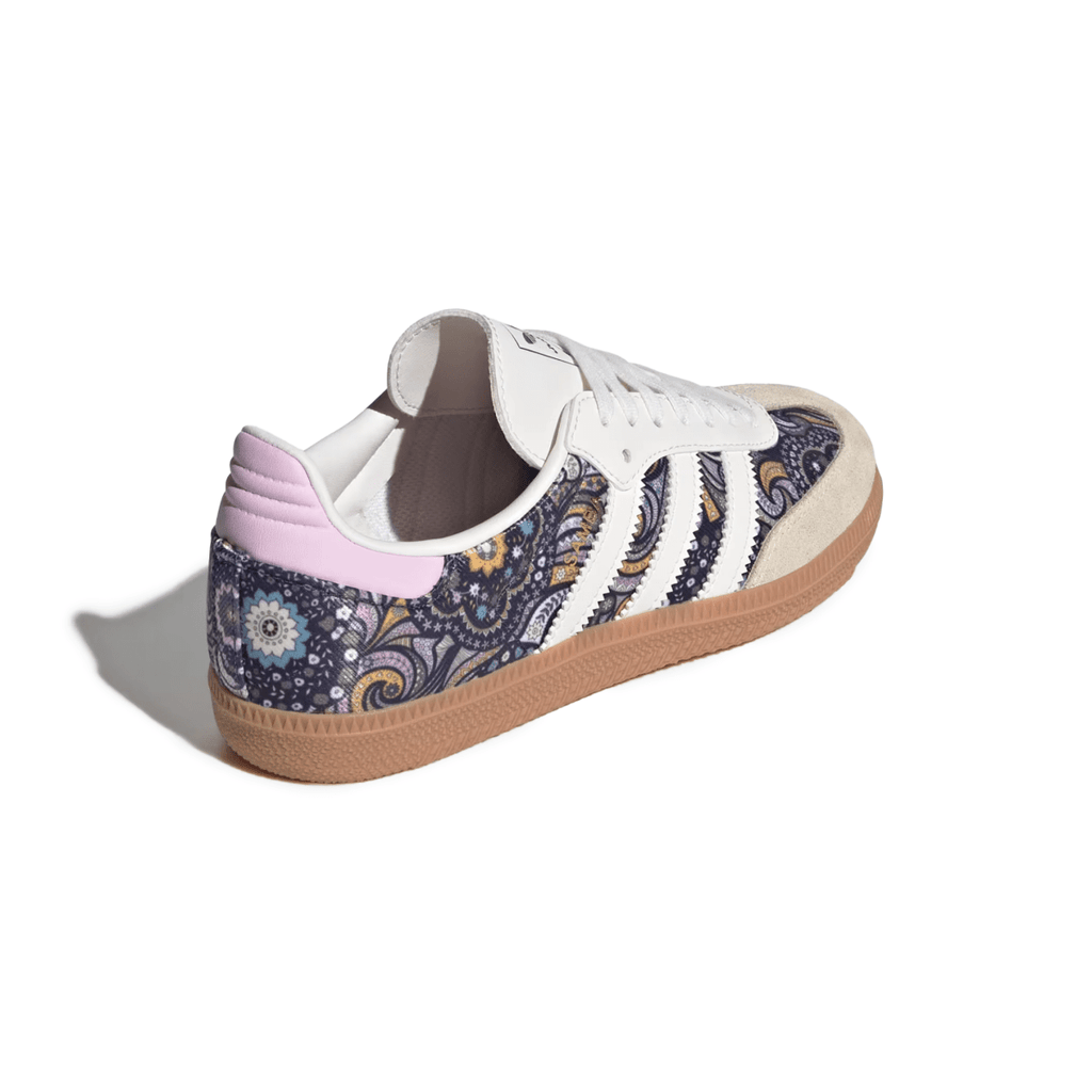 Adidas x Liberty London Kids (Grade School) Samba OG Core White/Orchid Fusion/Gum