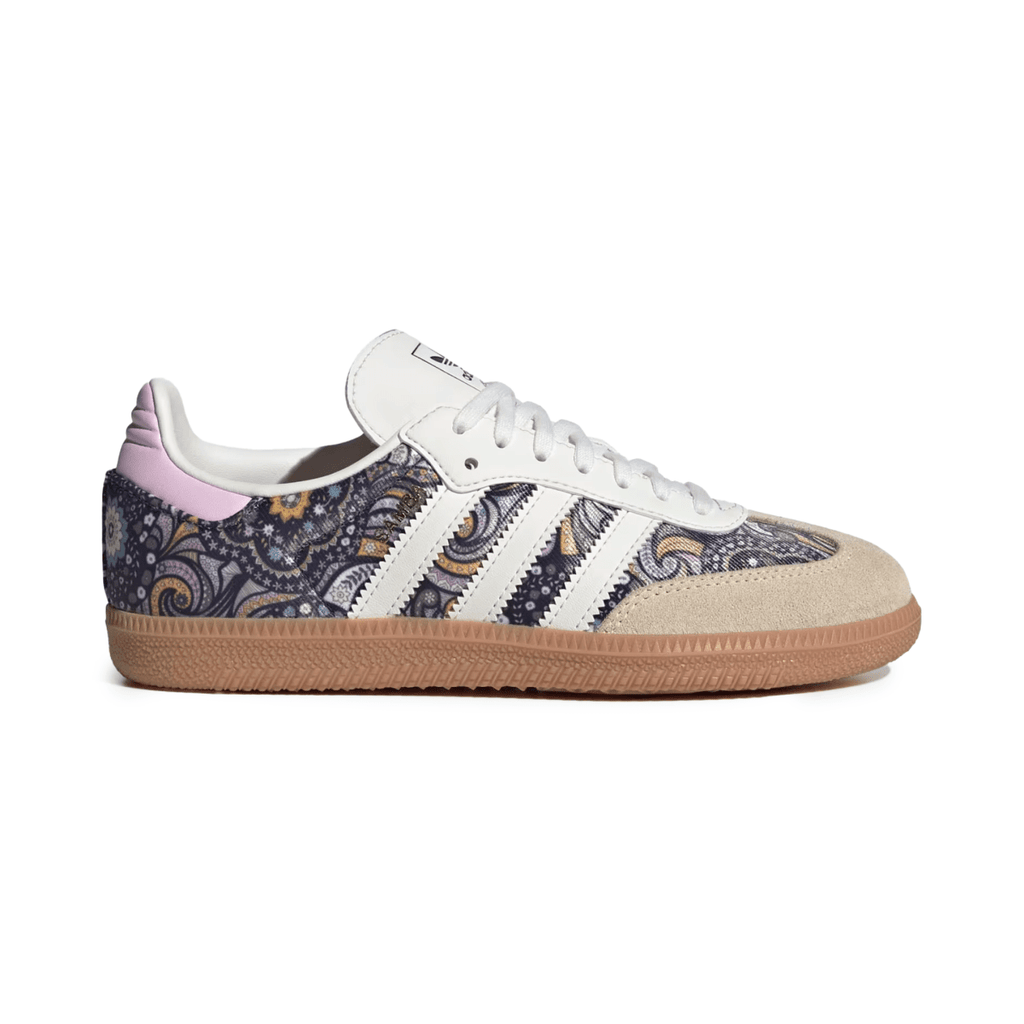 Adidas x Liberty London Kids (Grade School) Samba OG Core White/Orchid Fusion/Gum