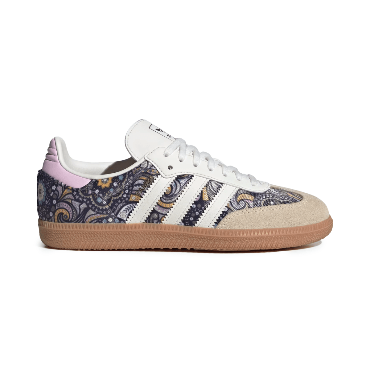 Adidas x Liberty London Kids (Grade School) Samba OG Core White/Orchid Fusion/Gum