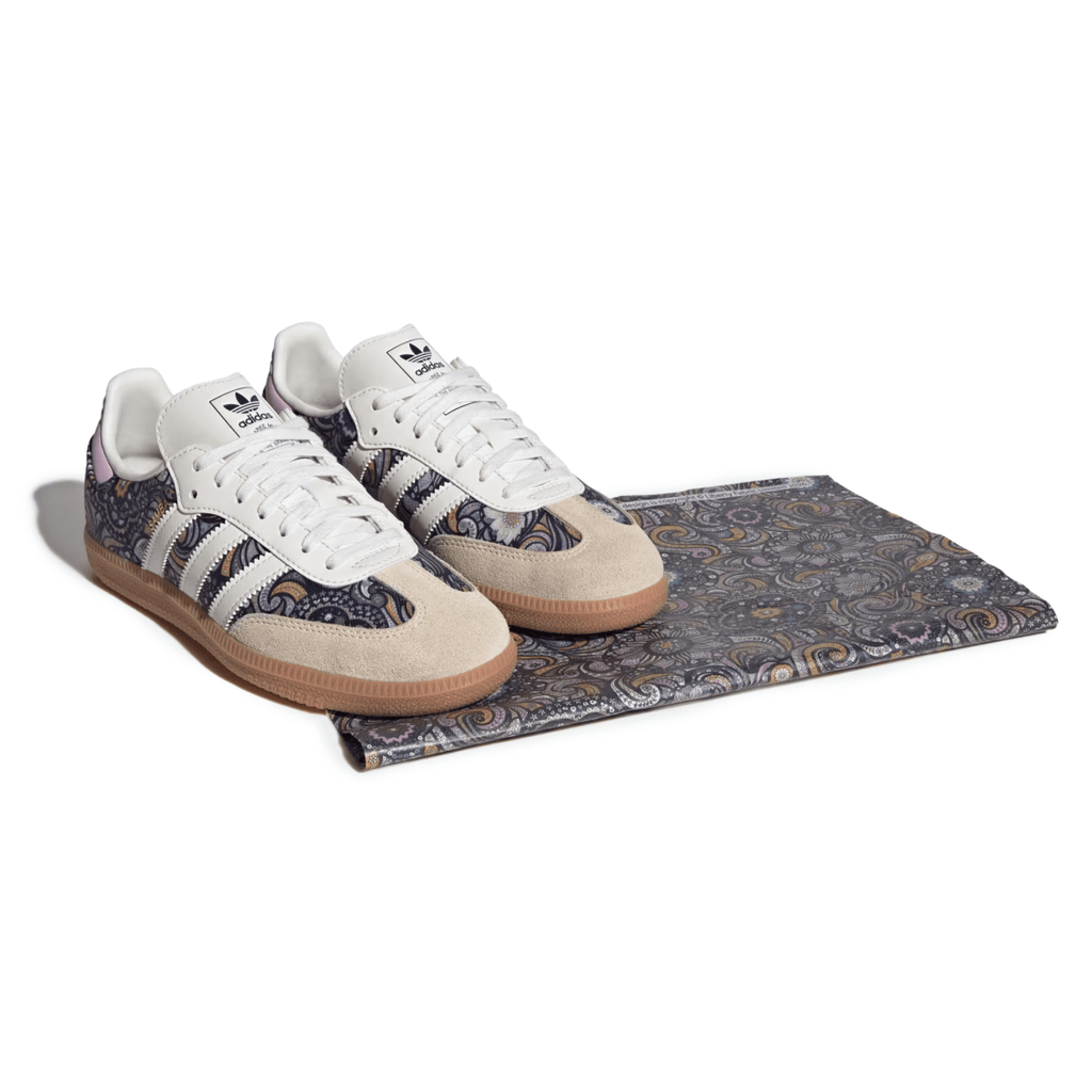 Adidas x Liberty London Kids (Grade School) Samba OG Core White/Orchid Fusion/Gum