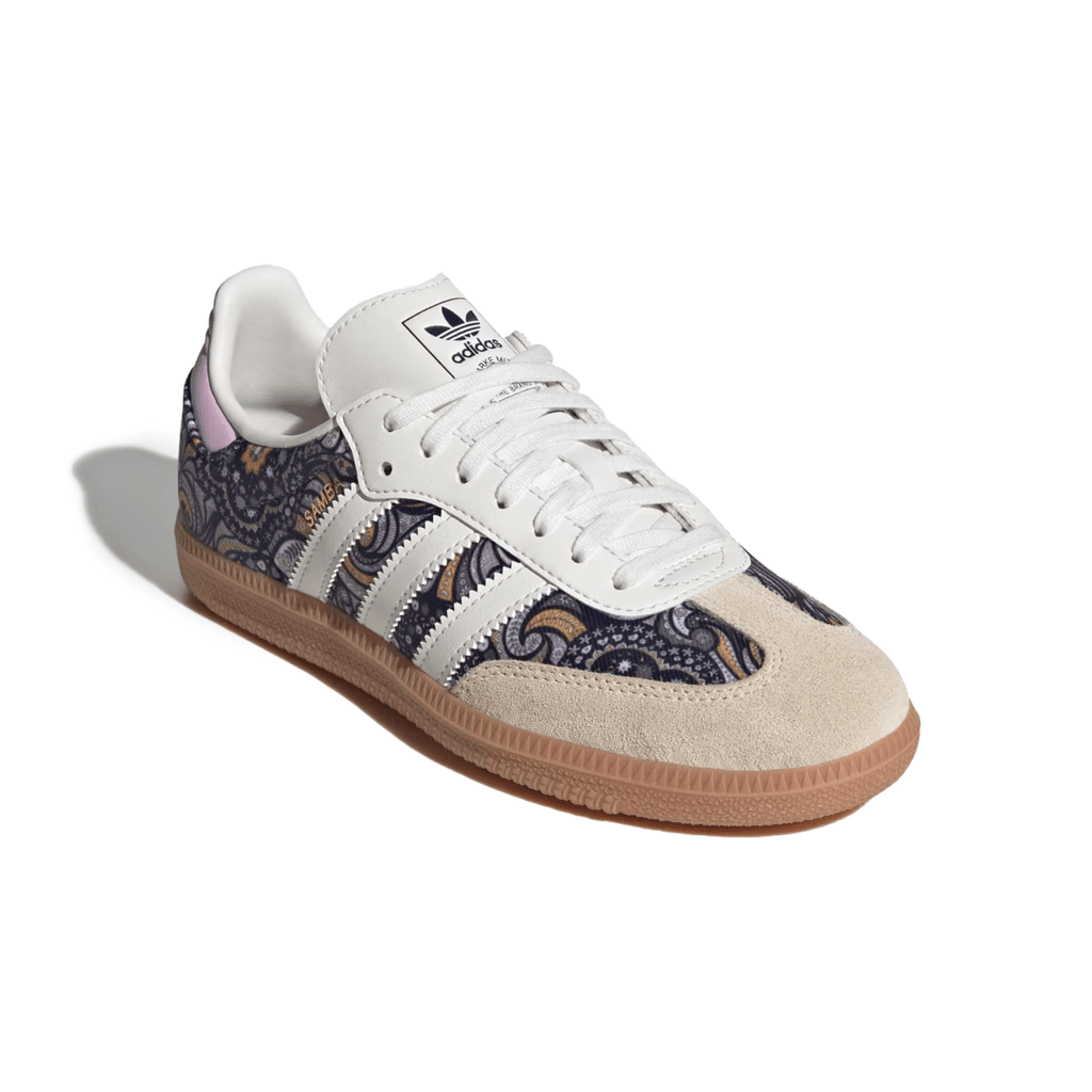 Adidas x Liberty London Kids (Grade School) Samba OG Core White/Orchid Fusion/Gum