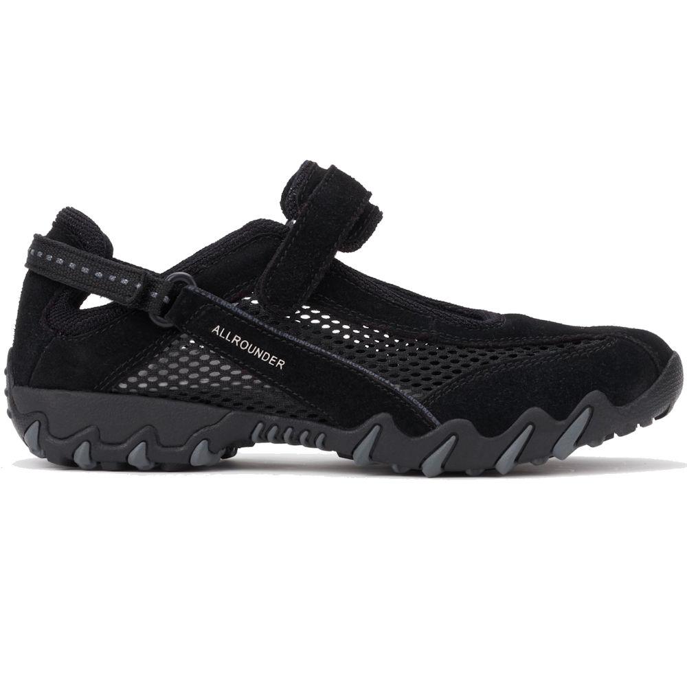 Allrounder Women's Niro Black Suede/Mesh