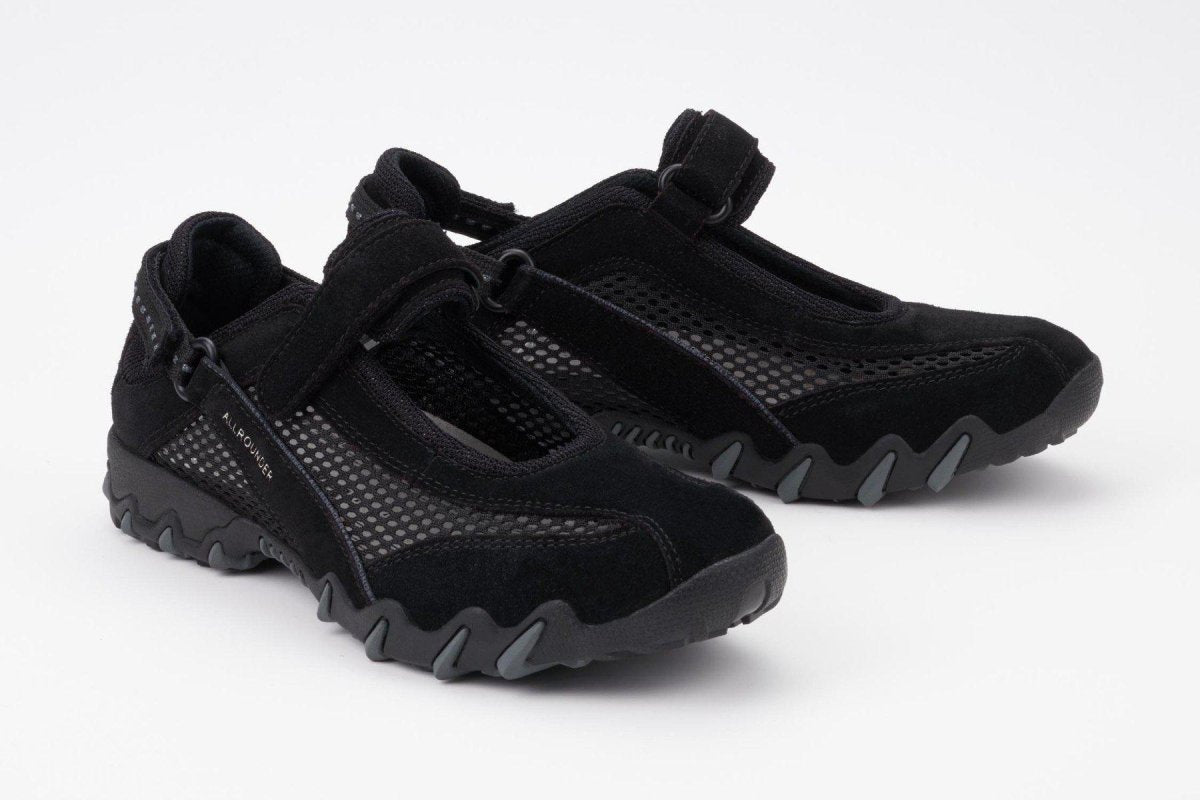 Allrounder Women's Niro Black Suede/Mesh