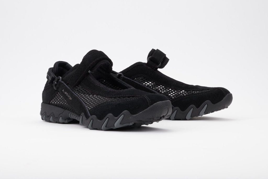 Allrounder Women's Niro Black Suede/Mesh