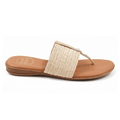 Andre Assous Women's Nice Stretch Raffia Natural