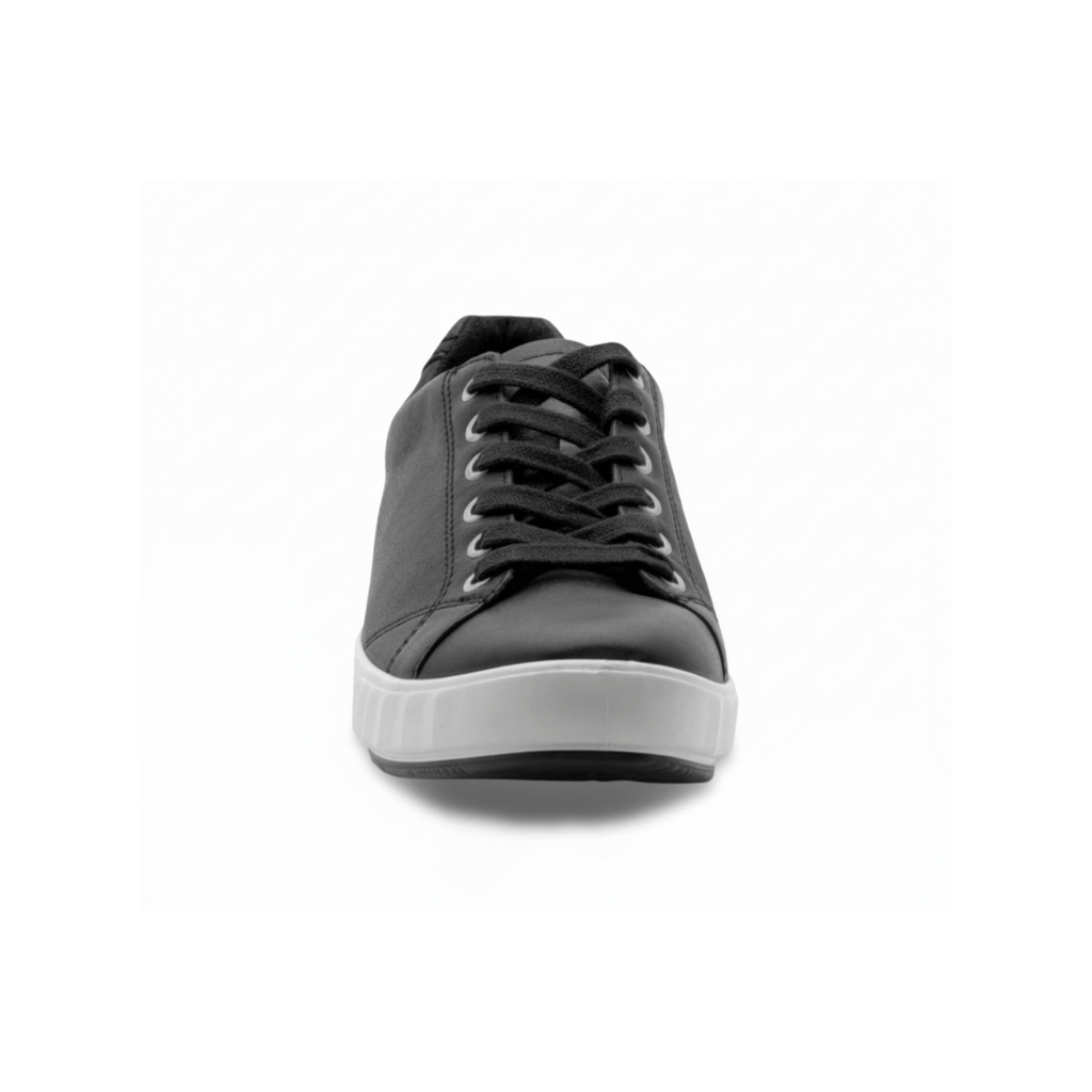 Ara Women's Alexandria Black Leather/White Sole