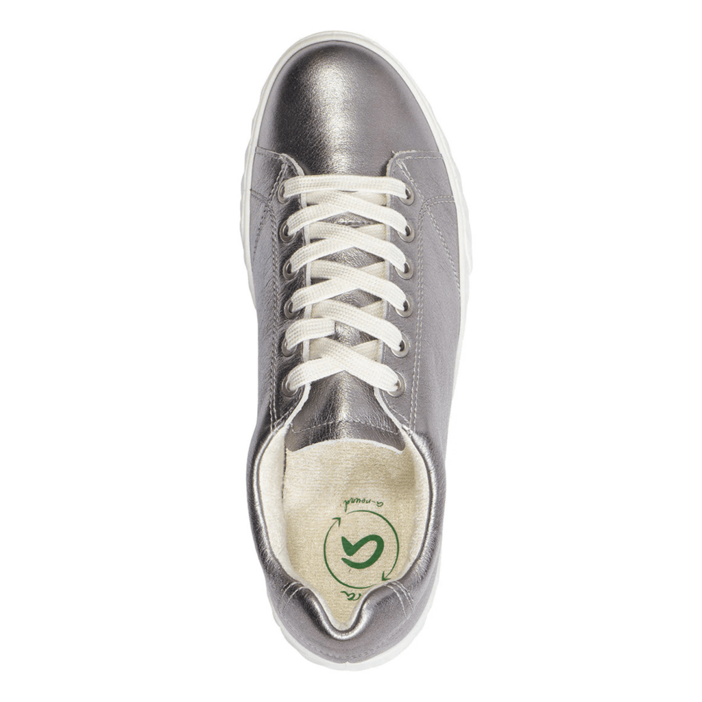 Ara Women's Alexandria Silver Metallic Leather