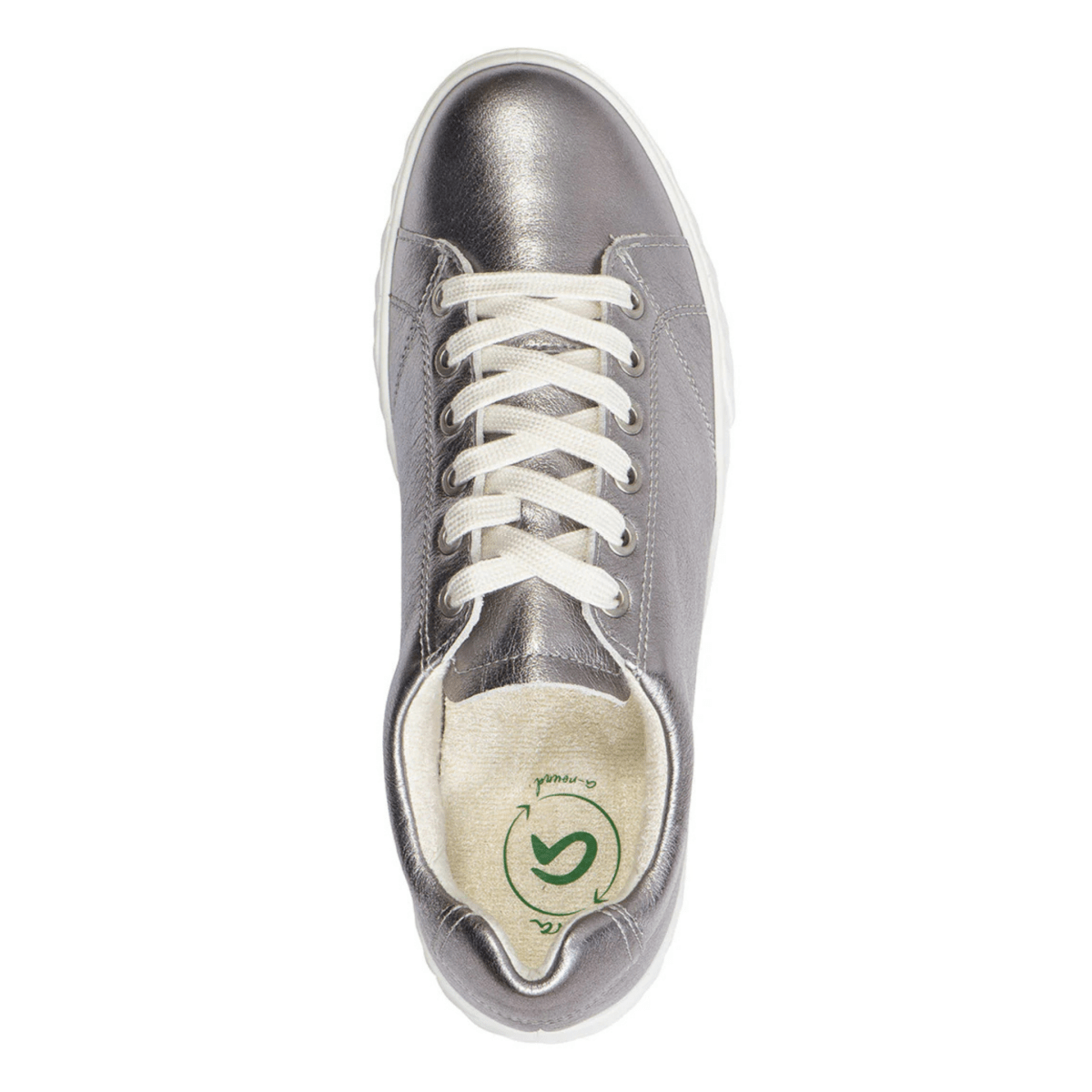 Ara Women's Alexandria Silver Metallic Leather