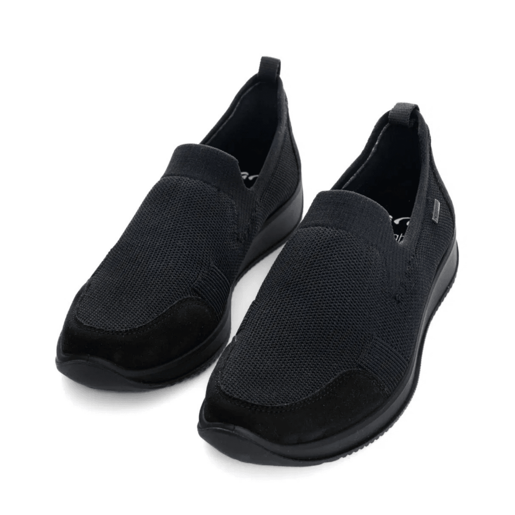 Ara Women's Lissabon 2 Black Microsuede Gore-Tex