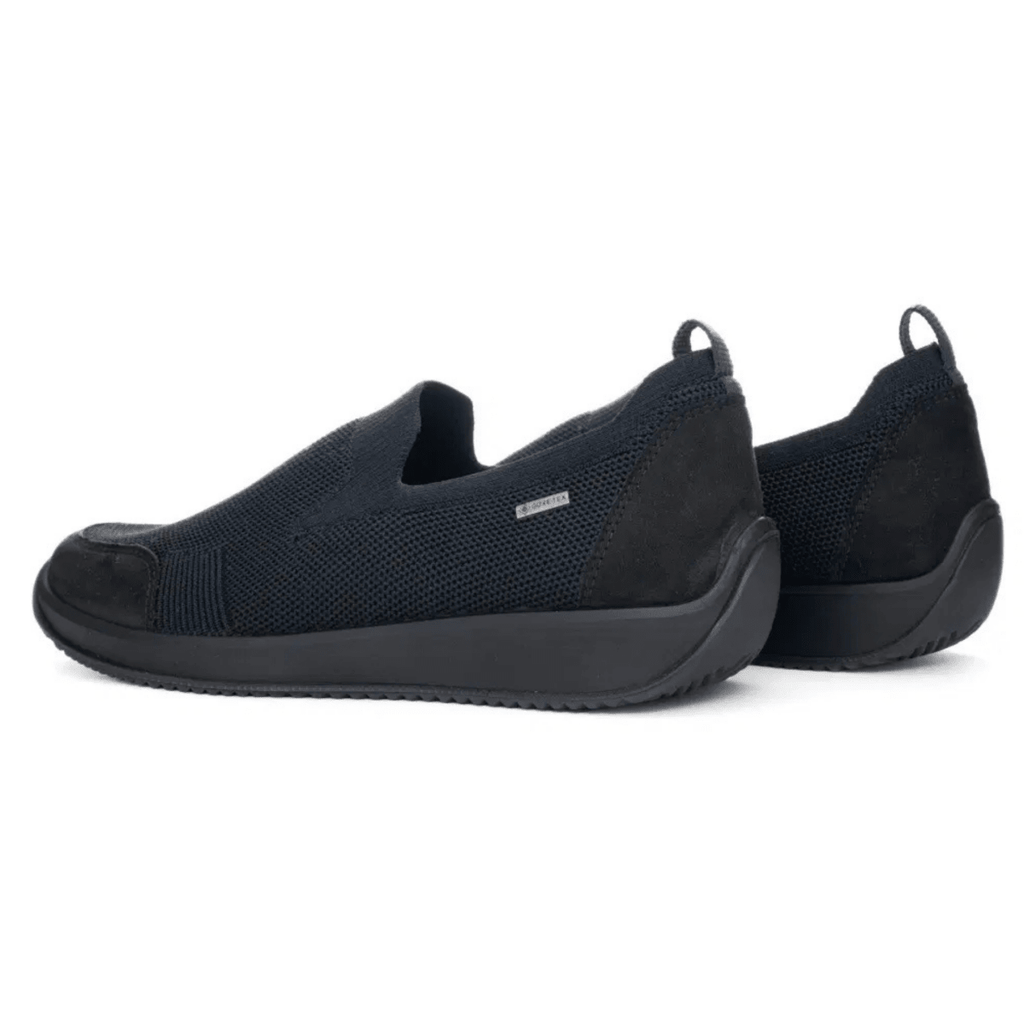 Ara Women's Lissabon 2 Black Microsuede Gore-Tex