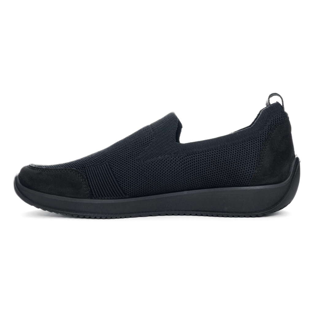 Ara Women's Lissabon Black Microsuede Gore-Tex