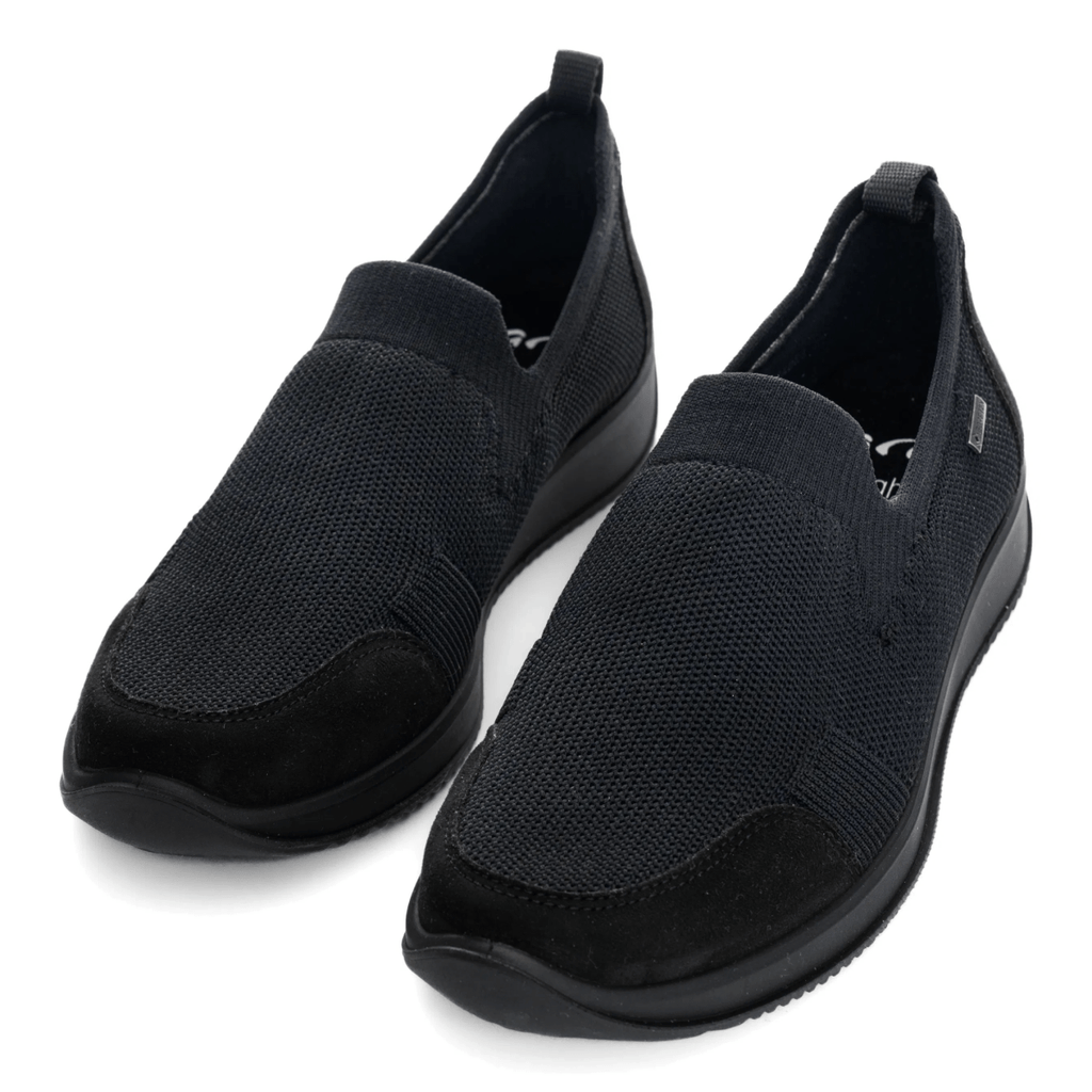 Ara Women's Lissabon Black Microsuede Gore-Tex