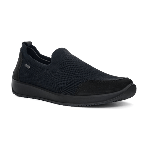 Ara Women's Lissabon Black Microsuede Gore-Tex