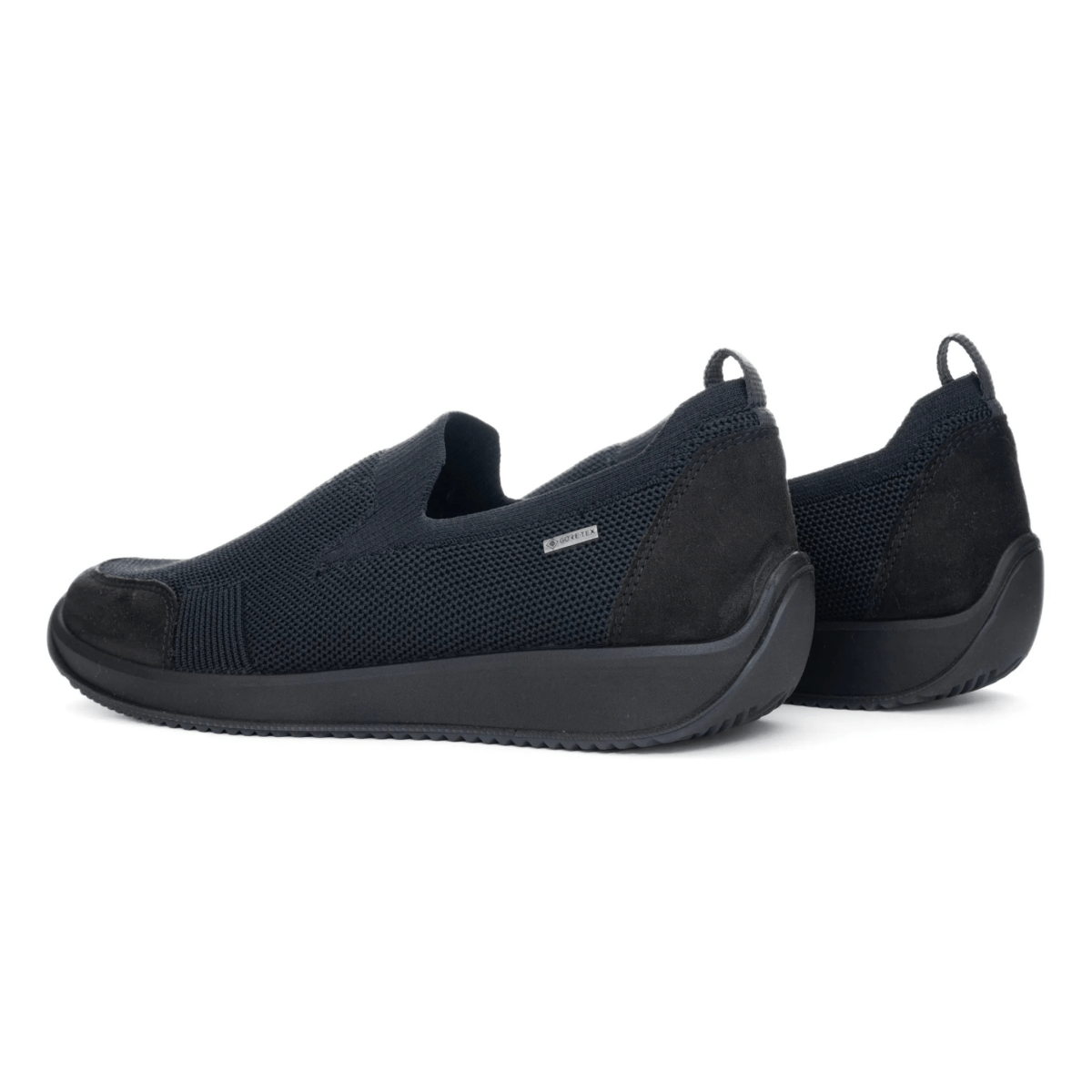 Ara Women's Lissabon Black Microsuede Gore-Tex