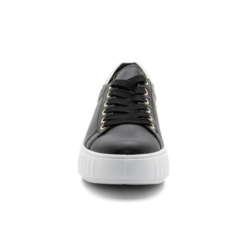 Ara Women's Mikky Black/Platinum Leather
