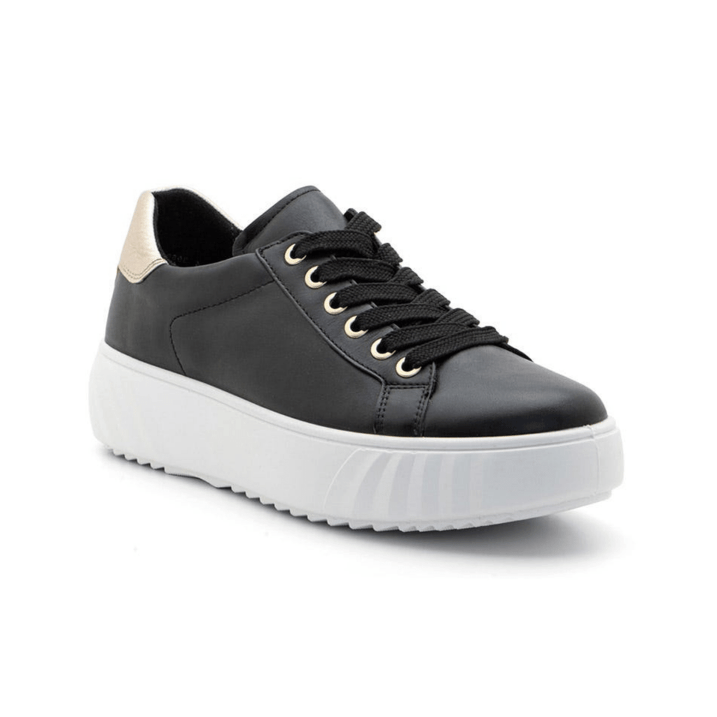 Ara Women's Mikky Black/Platinum Leather