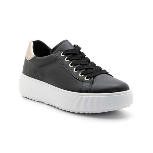 Ara Women's Mikky Black/Platinum Leather
