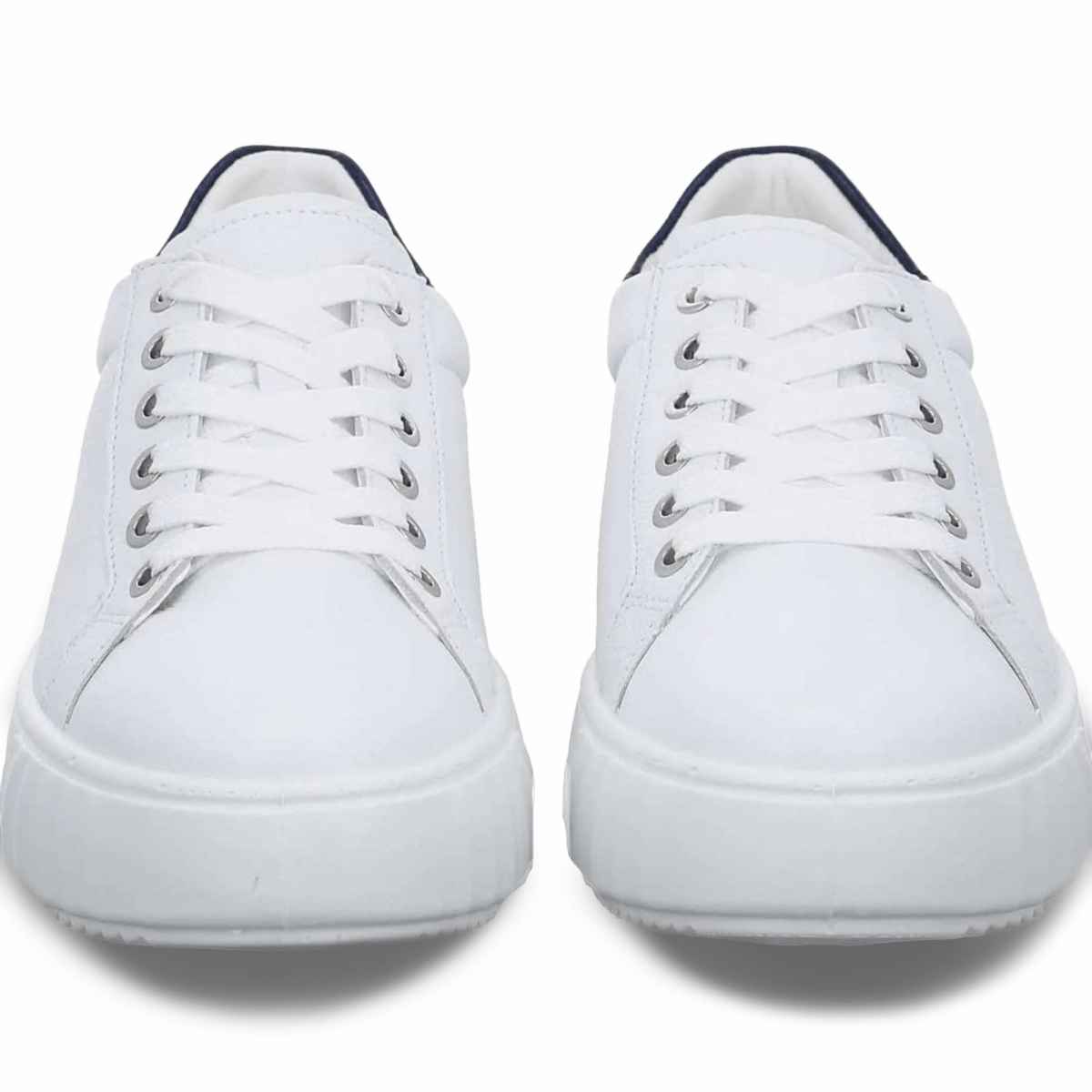 Ara Women's Mikky White/Navy Leather