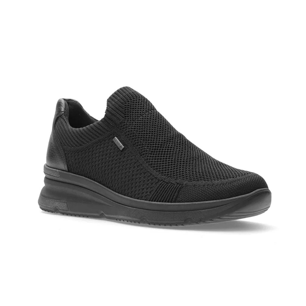 Ara Women's Naples Loafer Nassau Black Fabric Gore-Tex