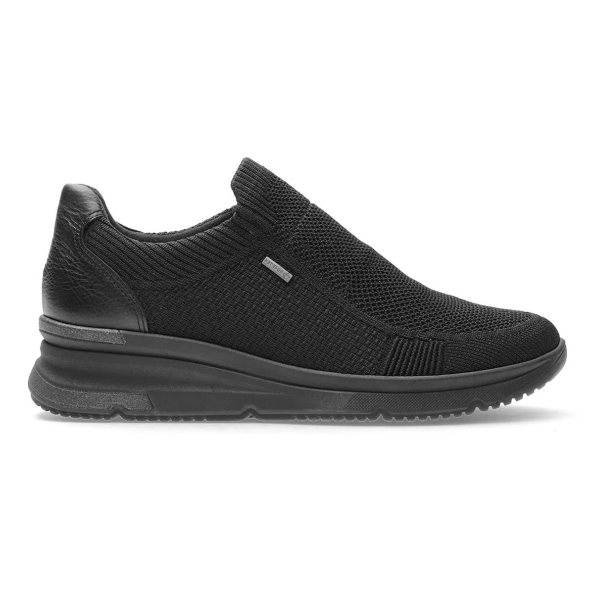 Ara Women's Naples Loafer Nassau Black Fabric Gore-Tex