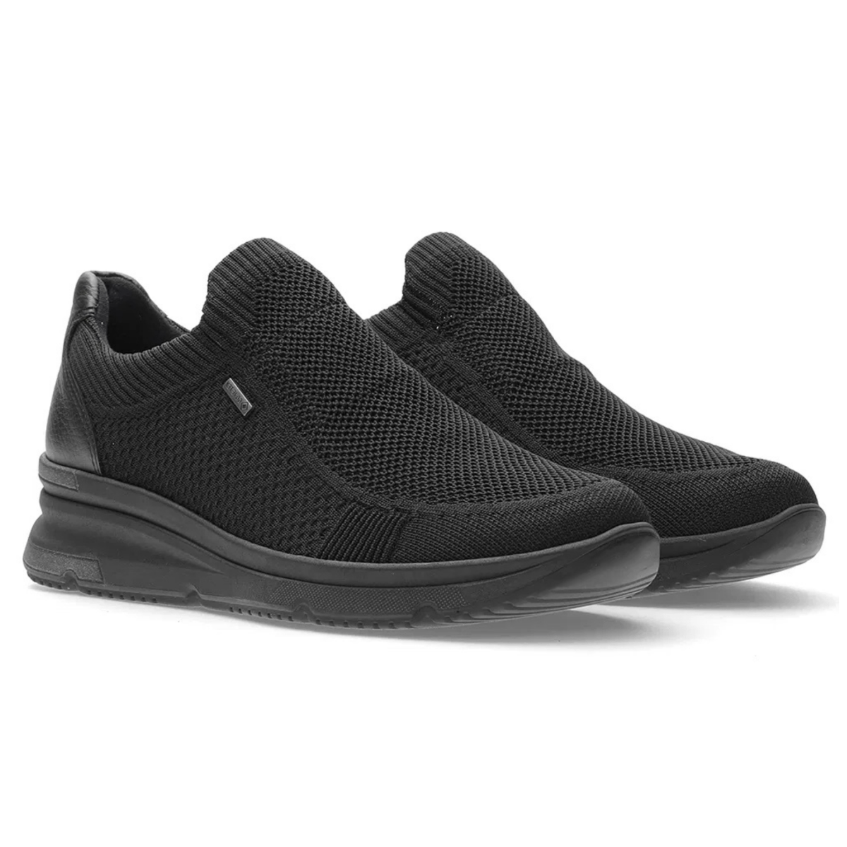 Ara Women's Naples Loafer Nassau Black Fabric Gore-Tex