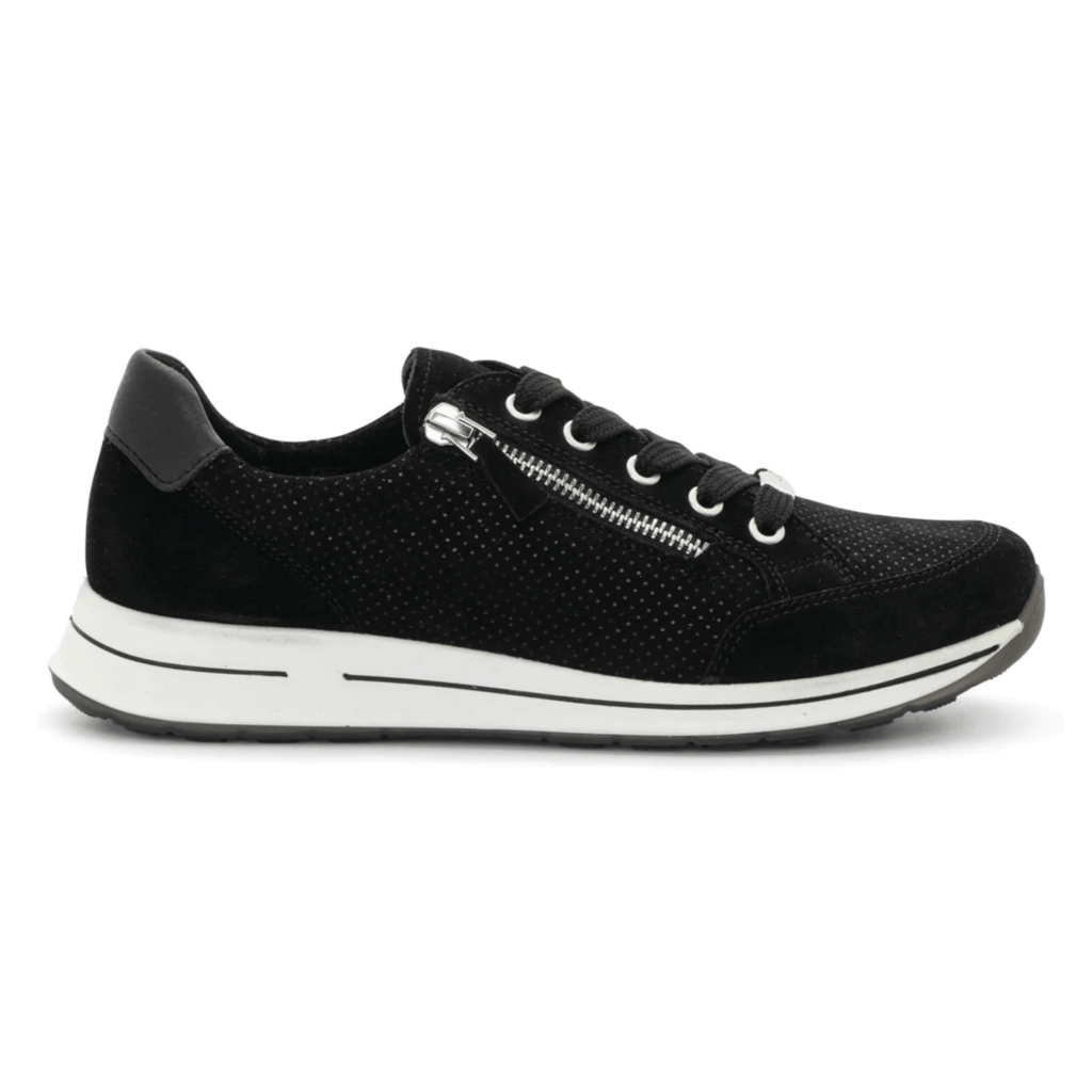 Ara Women's Oleanna Black Puntikid Suede