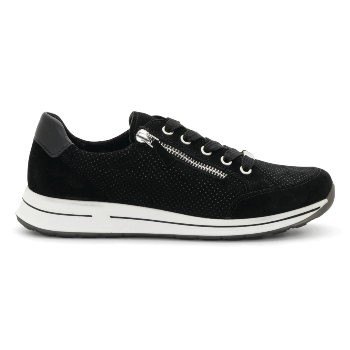 Ara Women's Oleanna Black Puntikid Suede