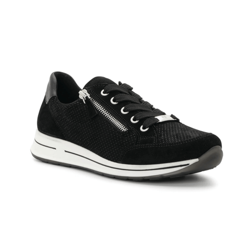 Ara Women's Oleanna Black Puntikid Suede