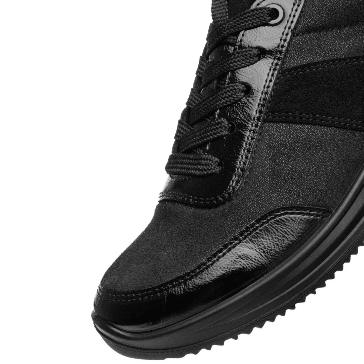 Ara Women's Osaka Black Glitter Kidsuede