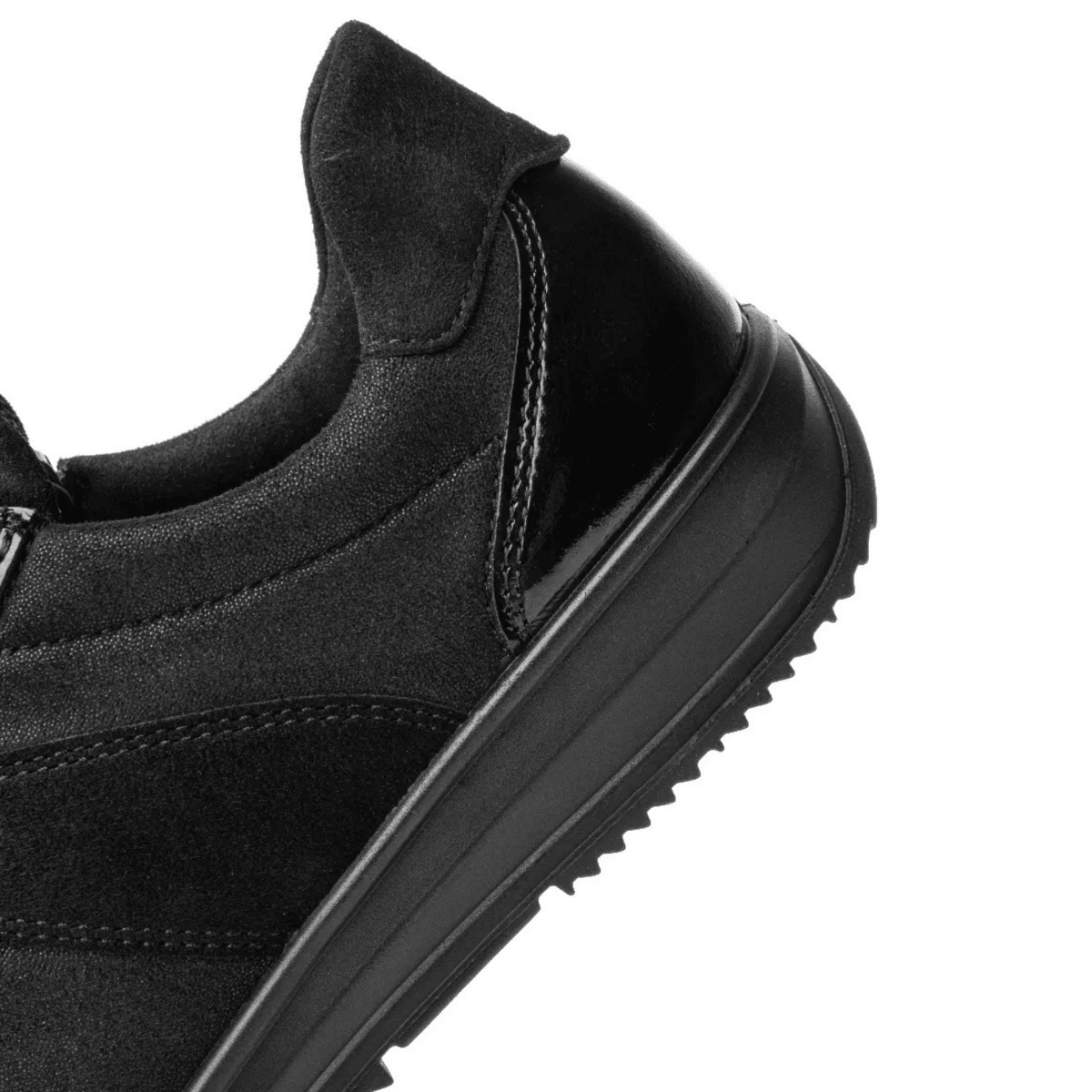 Ara Women's Osaka Black Glitter Kidsuede