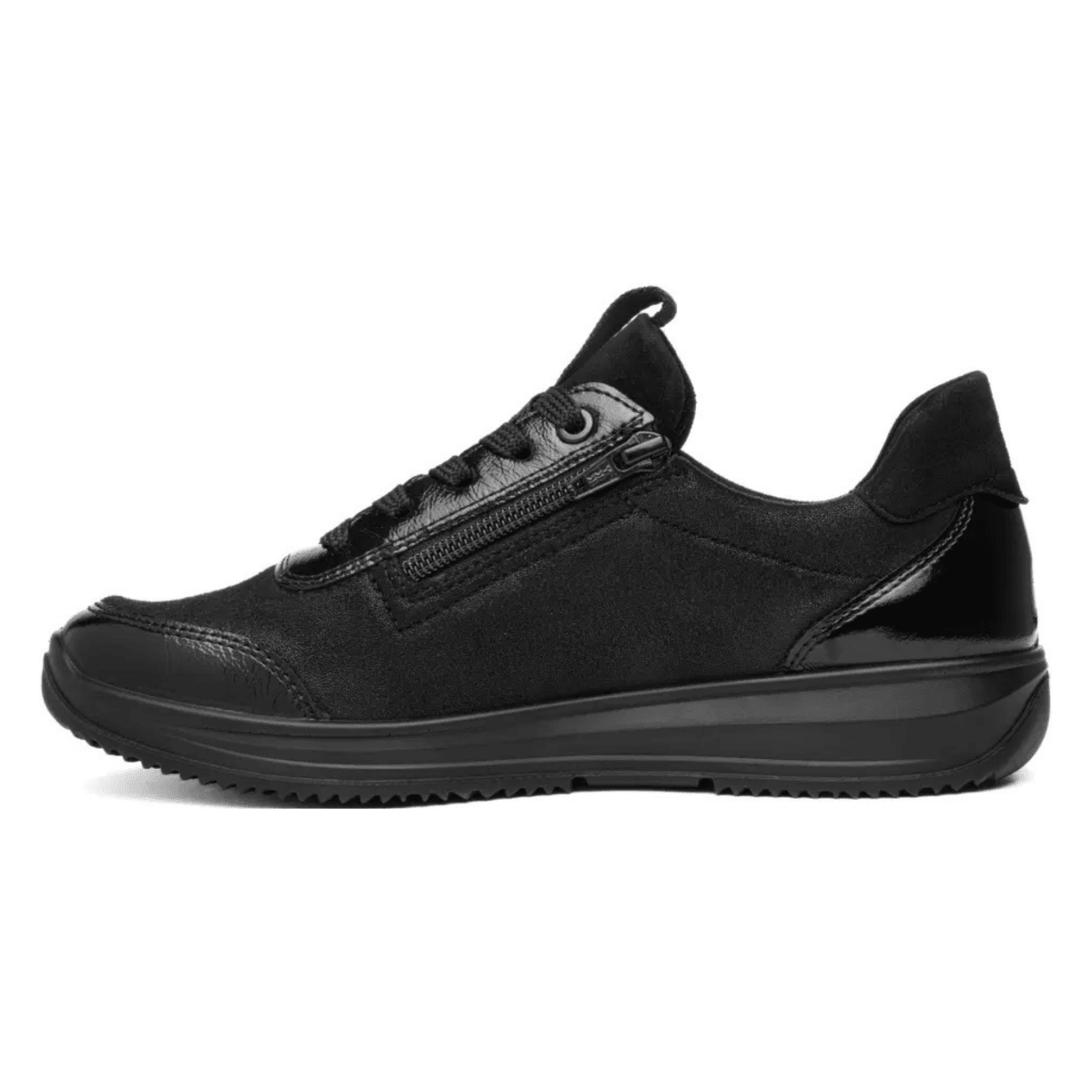 Ara Women's Osaka Black Glitter Kidsuede