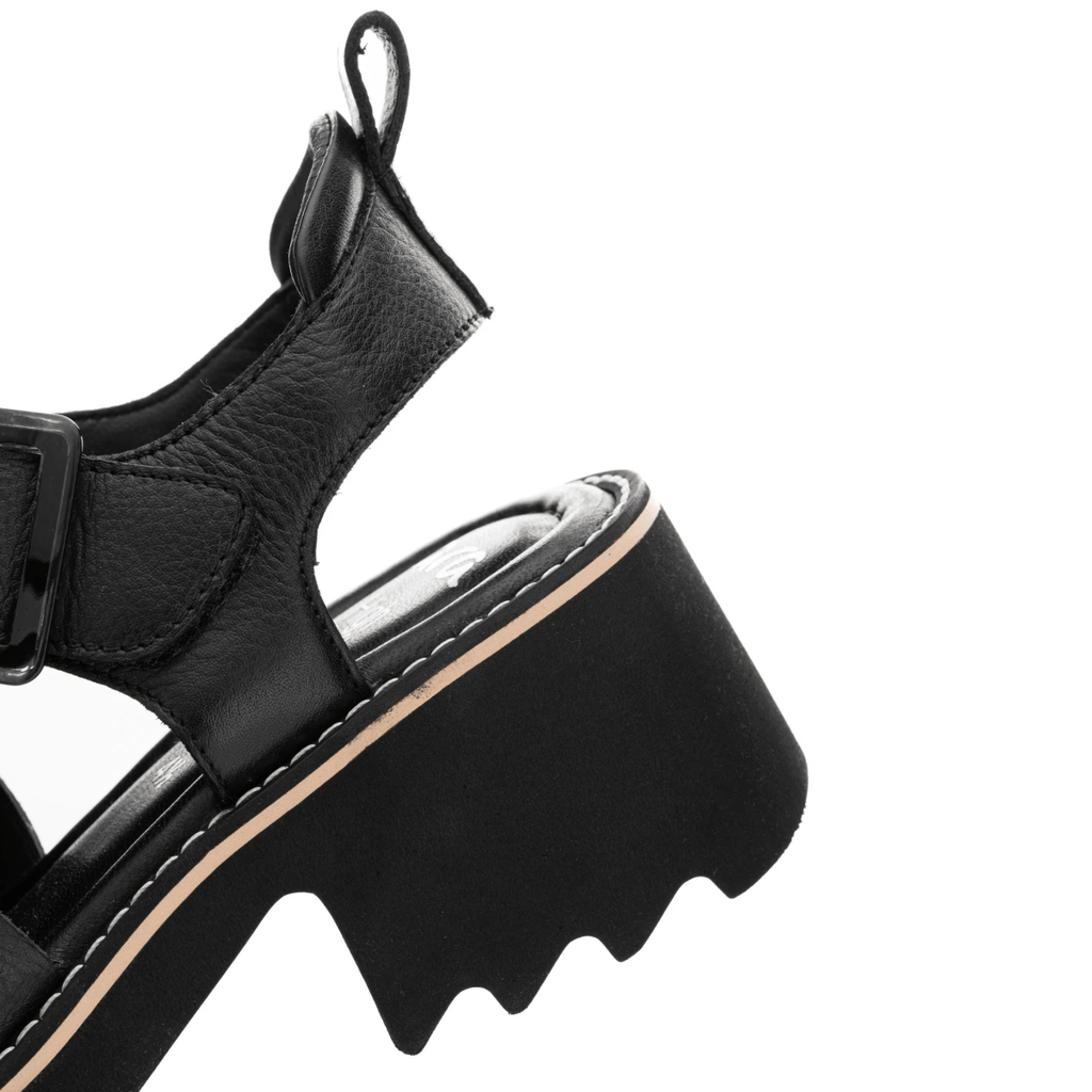 Ara Women's Palm Black Calf Leather